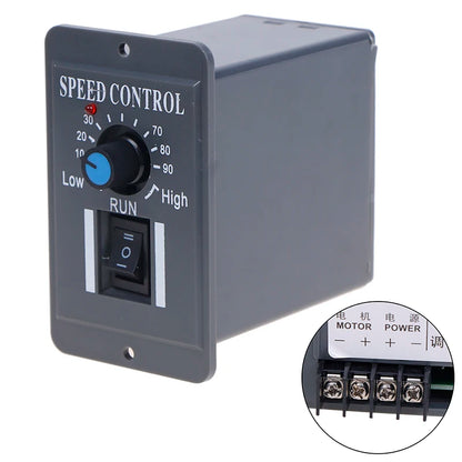 New 12V 24V 36V 48V PWM DC Motor Speed Controller Reversible Switch 6A Regulator