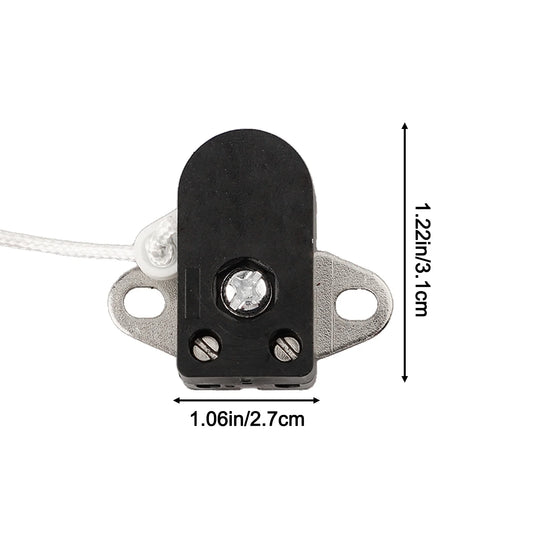 Home Lighting Furniture Lighting Reliable Pull Switch Compact Design Easy To Install Two-hole Plate Design For Chandelier