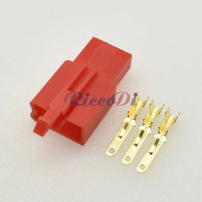 3 Pin 2.8mm Automotive Connector 6030-3991 6040-3111 DJ7031A-2.8 with 15cm Wires Male Female