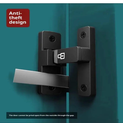 Latch Deadbolt Indoor Non-Punch Surface Mounted Door Lock Bathroom Sliding Door Buckle Snap Bolt Old-Fashioned Room Privacy Lock