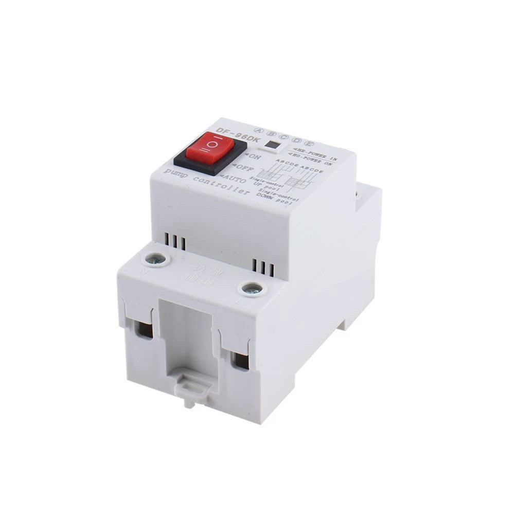 1pcs DF-96DK Automatic Water Pump Controller Switch Tank Liquid Level Detection 20A 220V 50Hz ABS Household Water Pumps