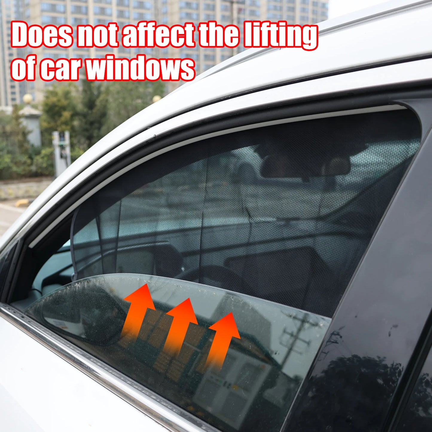 Magnetic Car Sunshade Curtain – Foldable Side Window Sun Shade for Summer Protection (Front & Rear) – 1/2PCS Auto Accessories