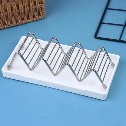 Stainless Steel Soap Rack 2/3 Grids Moisture-Proof Sink Storage Shelf