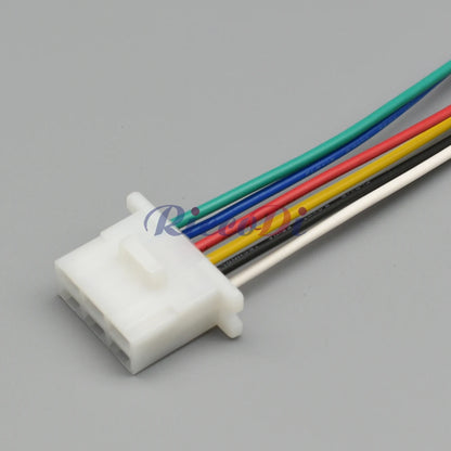 6120-2063 / 6110-4563 Automotive 6-Pin 6.3mm Unsealed Connector — Female Male Electrical Cable Socket Plug