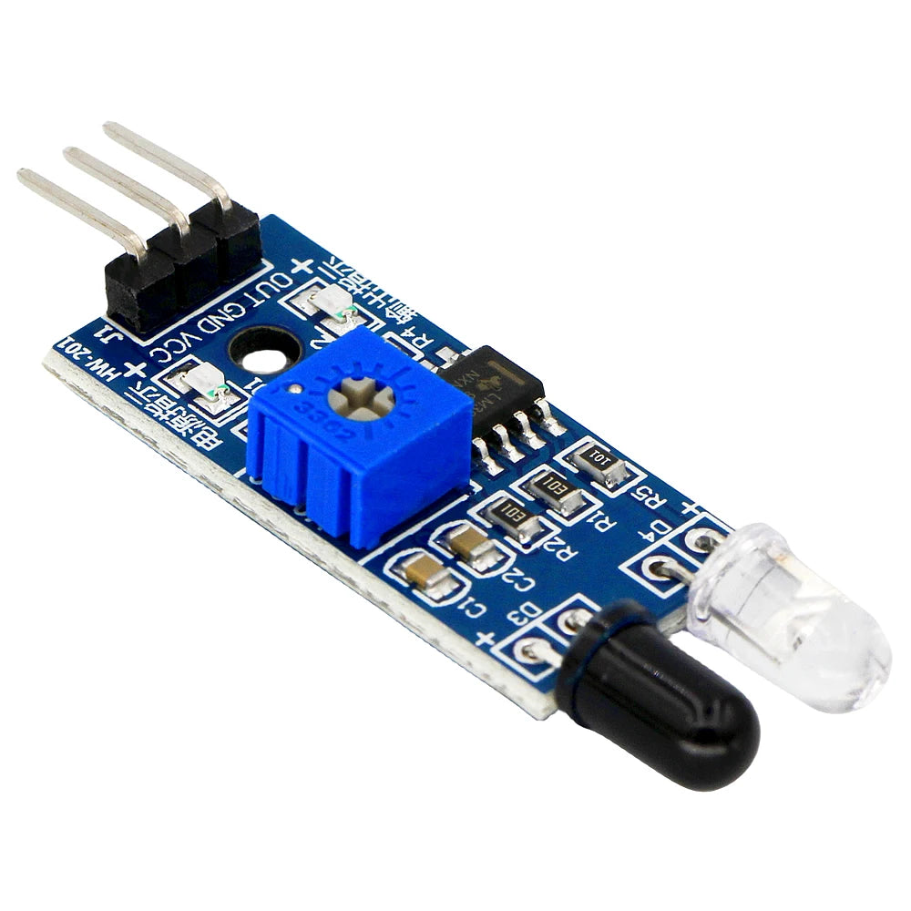 IR Infrared Obstacle Avoidance Sensor Module 3-Pin Reflective Photoelectric for Arduino Smart Car Robot