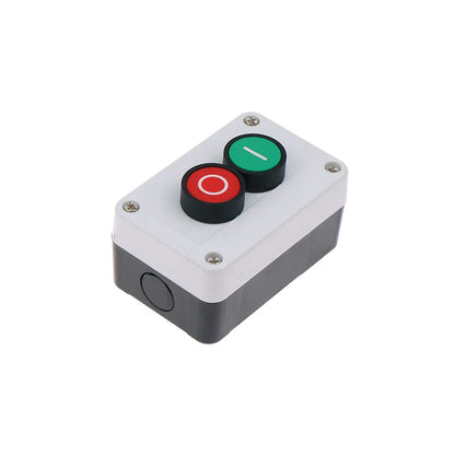 Emergency Stop Industrial Control Button Box with Arrow Symbol CNC Start Stop Self-Sealing Waterproof Button Switch