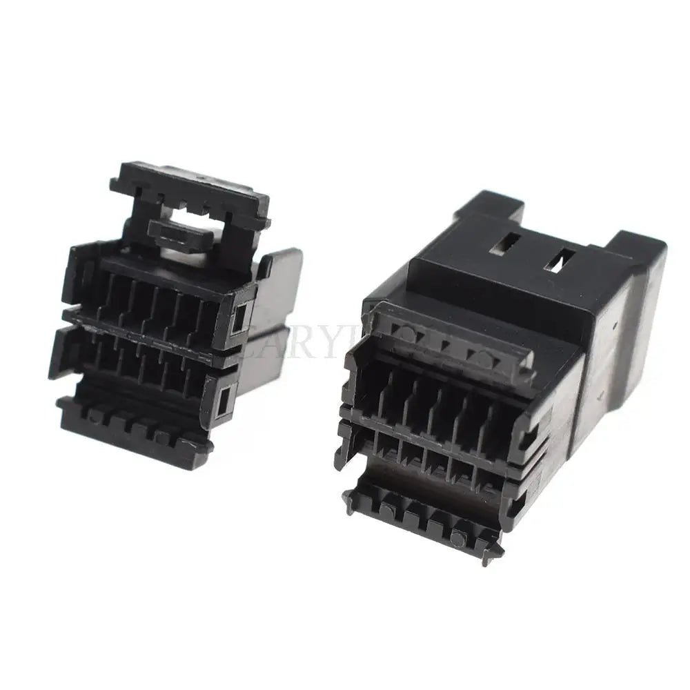 12 Pin Window Lifter Assembly Connector 174058-2 174045-2 DJ7121C-1.2 PA66 Black Socket