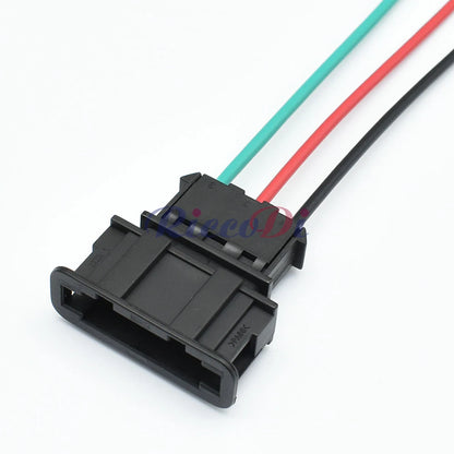 3-Pin AC Blower Motor Connector 1J0972752 1J0972762 DJ70339B-6.3 PA66 for VW Audi POLO LaVida