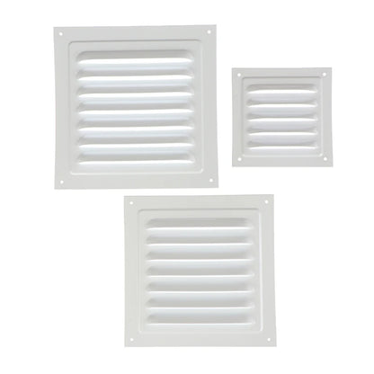 100-250mm Aluminum Alloy Air Vent Grille Square Vent Cover Exhaust Net