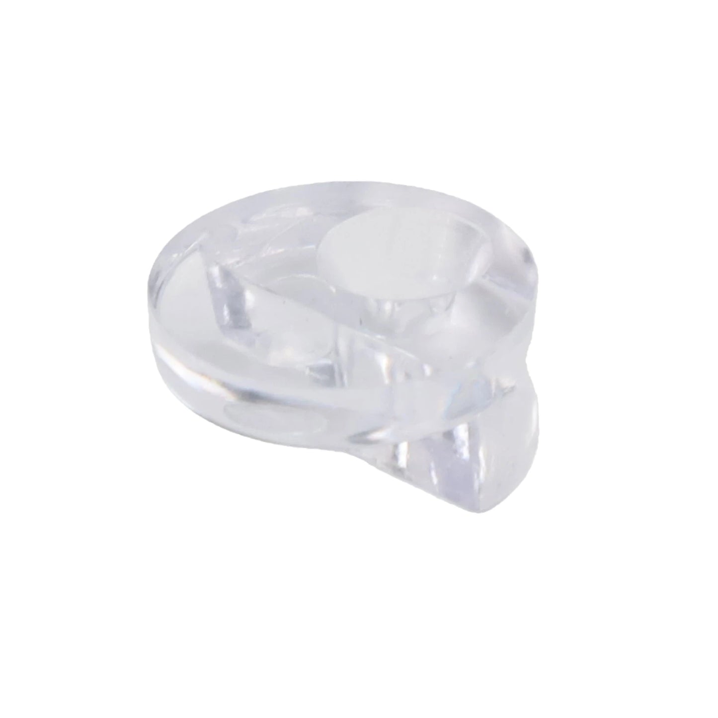 30 Set Plastic Glass Retainer Clips with Screws for Glass Panel Installation Compatible with 4mm Thickness Glass in Cabinets