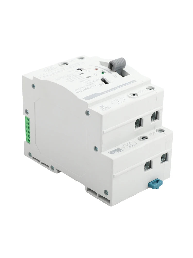 Dual Power Electrical Transfer Switch for ATS 2P 63A 220V Designed for Generator Use to Automatically Manage Power Sources