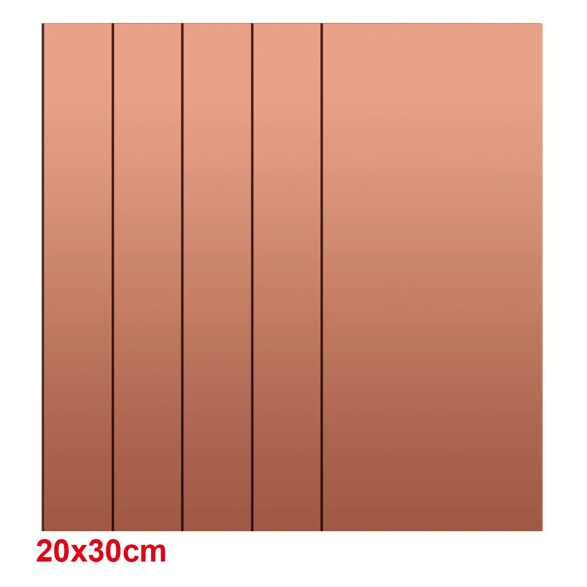 Single-Side Copper Clad PCB Board Kit 7x10, 10x15, 15x20, 20x30cm Universal DIY Laminate Circuit Board