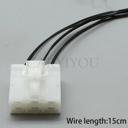 6 Pin Automotive Electrical Wiring Connector 6.3mm Female Male Socket 6120-2063 6110-4563