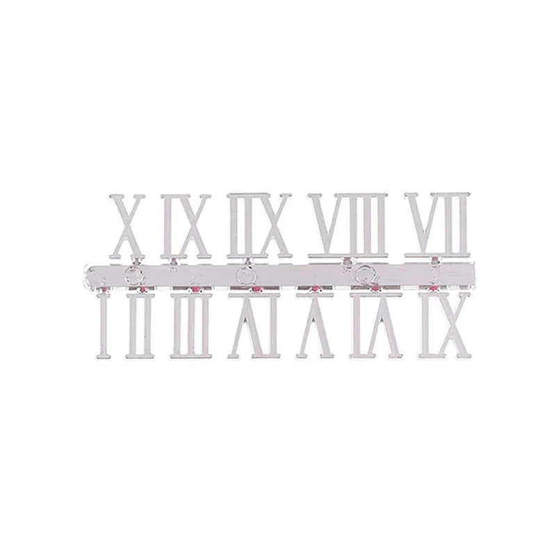 1Set Roman Numerals Handmade Material Restore Digital Repair Tools Clock Numerals Accessories Arabic Number Quartz Clock Parts