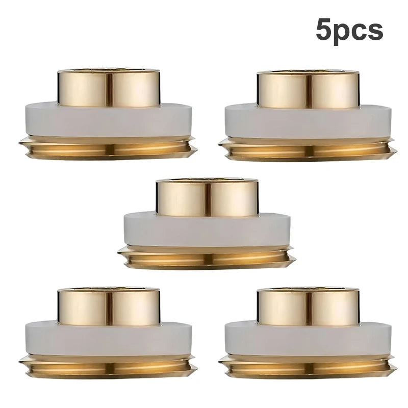Material-free Sealing Gasket Angle Valve Faucet 4-point Quick Installation Brass Core Replaces Raw Leak-proof Silicone Gasket