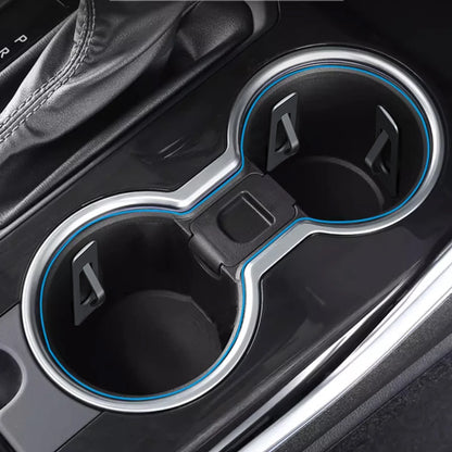Car Cup Holder Limiter Fixing Clip Self-adhesive Universal Auto Water Cup Slot Limit Pad Car Bottle Console Slot Slip Limiter