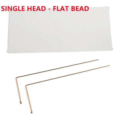 99.9% Pure Copper Divination Probes Rod with Wooden Handles, Round Copper Poles for Water Treasure