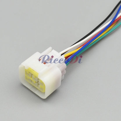 6-Pin Furukawa Waterproof Connector FW-C-6M-B / FW-C-6F-B — FW Series Sealed Automotive Wiring Plug