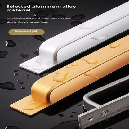 Drill-free Aluminum Handle for Sliding Door Window Drawer Bathroom Push-Pull