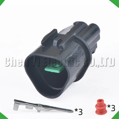 3 Pin DRL Fog Light Connector PB621-03020 For Hyundai Kia