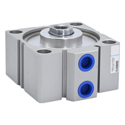 1pcs SDA Thin Cylinder 32X35 Pneumatic Air Cylinder 32mm Bore 35mm Route Thin Air Cylinder 1/8 PT 30-800 Mm/s