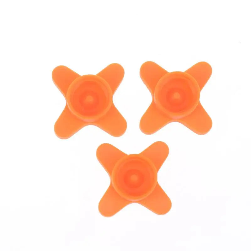 3pcs Handy DIY Sealant Nozzle Cleaner & Cap – Prevents Drying for Glass Caulk Tubes, Fits Standard Sizes