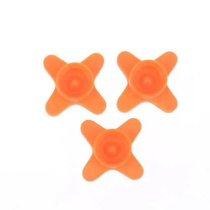 3pcs Handy DIY Sealant Nozzle Cleaner & Cap – Prevents Drying for Glass Caulk Tubes, Fits Standard Sizes