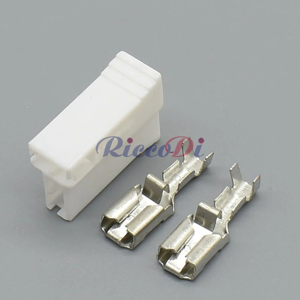 2-Pin Electric Scooter Female Wire Connector 926522-2 TE Tyco Automotive Wiring Plug