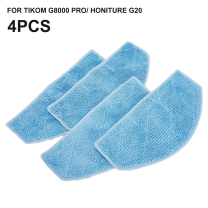 Washable Microfiber Replacement Mop Pad for Tikom G8000 Pro for Honiture for G20 Automatic Floor Cleaner Cleaning Cloth