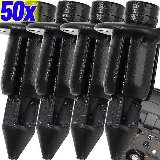 Motorcycle Plastic Rivets Fairing Clips Push Pin Expansion Fastener Retainer for Cowl Trim Panel Yamaha Kawasaki Suzuki Honda
