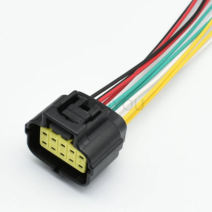 174657-2 / 174655-2 / 174656-7 Automotive 10-Pin Waterproof Connector — AMP Male Plug Female Socket