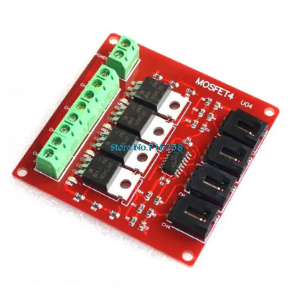 4-Channel IRF540 MOSFET Switch Module V4.0 – Button Control MOSFET Board