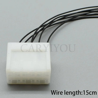 6-Pin Automotive Connector 880297-1 / 180906-0 with Metal Pins — TE Connectivity AMP Wiring Plug