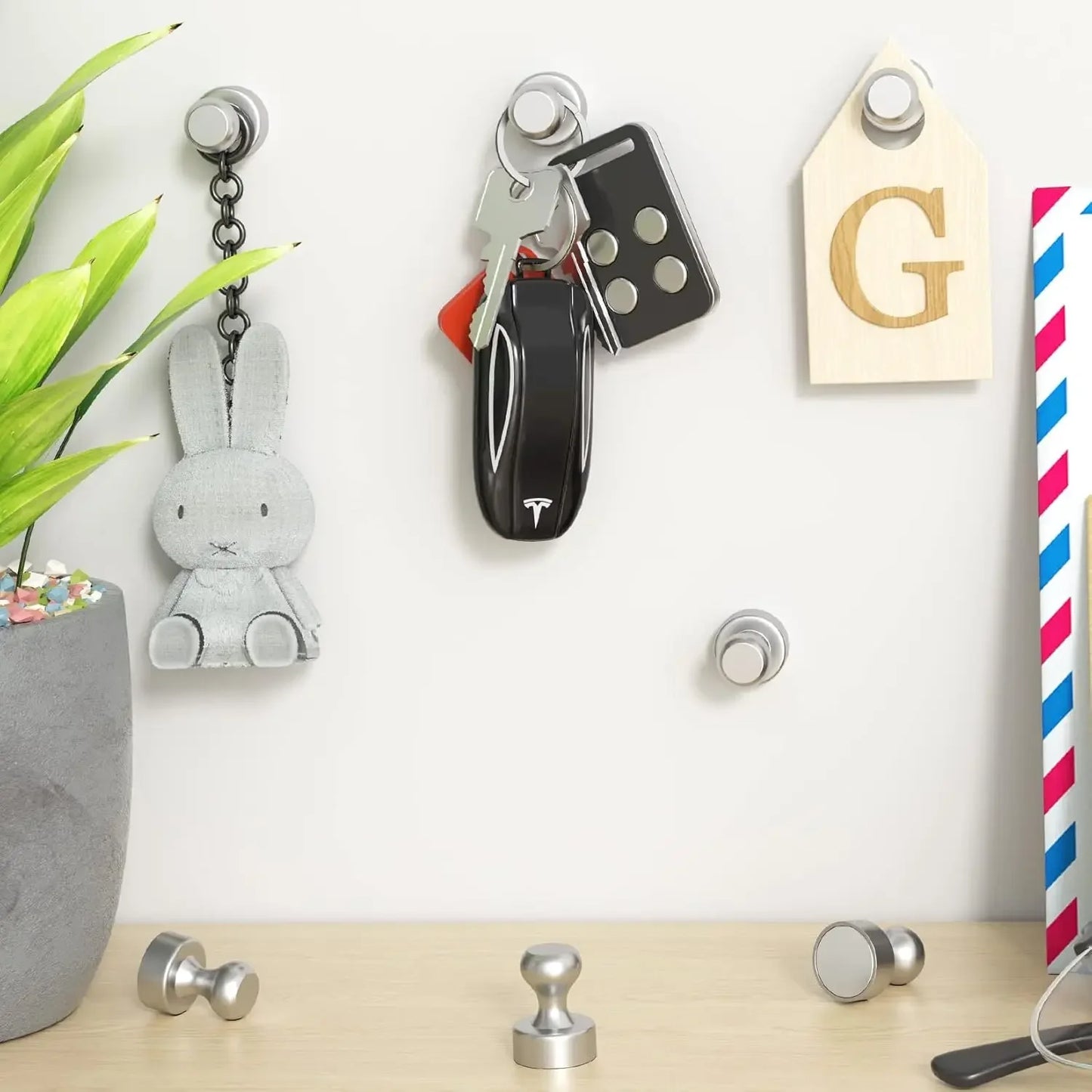 Super Strong Neodymium Magnetic Pushpins, Sucker Thumbtack Magnet, Whiteboard and Fridge Magnets for Office and School, Wholesale