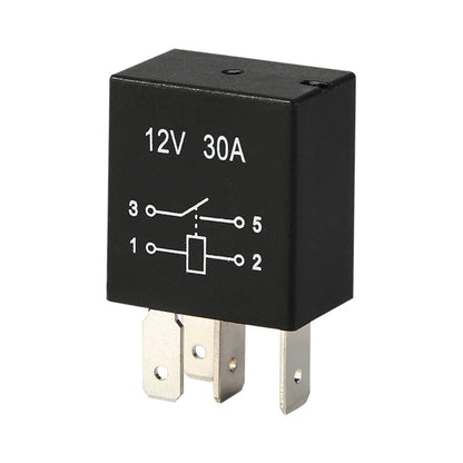 5pcs 12V30A 4-pin Automotive Relays Waterproof Suitable For All Kinds Of Cars Electrical Equipment & Supplies Parts