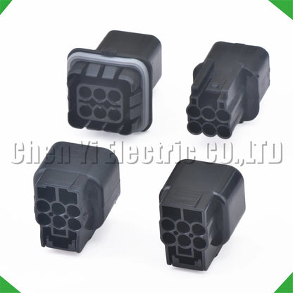 6 Pin Waterproof Headlight Connector PB621-06020 For Hyundai Kia