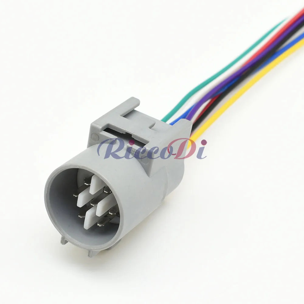 6189-0127 / 6188-0067 Automotive 7-Pin Waterproof Headlight Connector — AC Assembly Wire Socket for Toyota Camry / Lexus