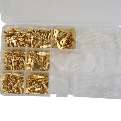 The Perfect Solution for All Your Electrical Connection Needs 315 Piece Spade Lugs Electrical Wire Terminal Set