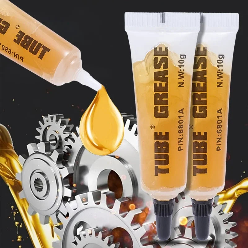 10g Bearing Gear Chain Grease Professional Machinery Gear Grease Bearing Oil Bicycle Wheel Lubricant Plastic Silicone Grease