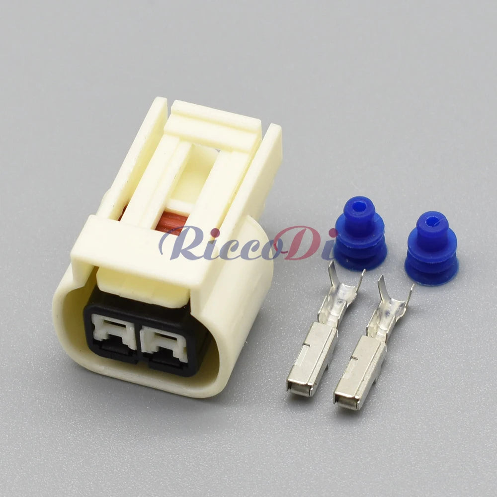 2 Pin Automotive Electrical Wire Connector Turn Signal Plug Female Holder Compatible with 936184-1