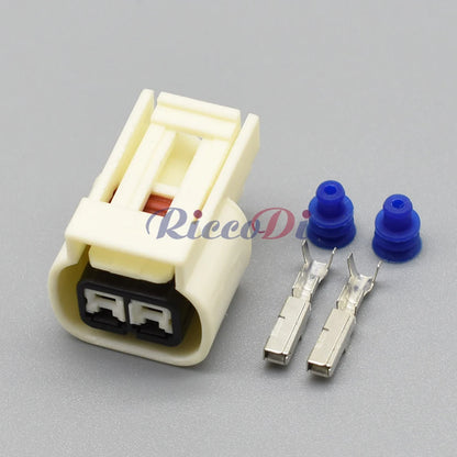 2 Pin Automotive Electrical Wire Connector Turn Signal Plug Female Holder Compatible with 936184-1