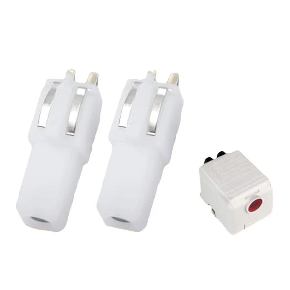 2 Pcs White Photocell Flame Sensor For Riello 40 Series 20132573 3002280 Replacement Part Compatible With For 40G