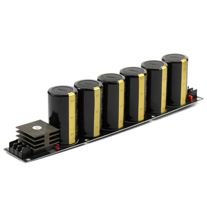 Schottky Rectifier Power Supply Board with 6 Capacitors for DIY Speaker Amplifier