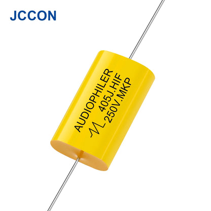 250V MKP Metal Film Audio Capacitor 1µF-3.3µF for HiFi Coupling & Frequency Dividing