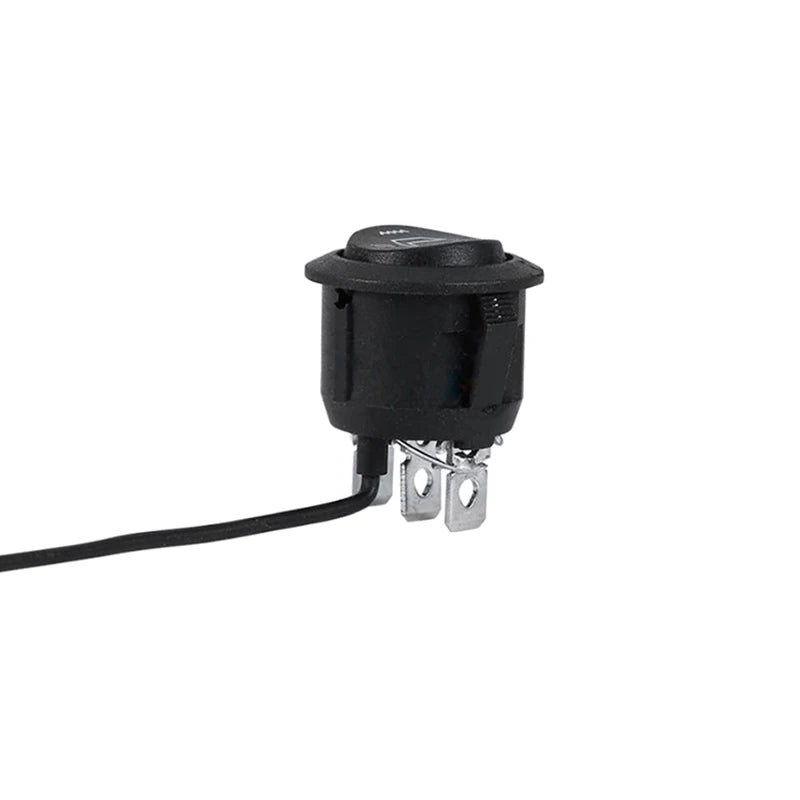 New Arm Off Control Universal Replacement Part Car Interior Seat Heating Switch 3-pin Circular Heating Rocker