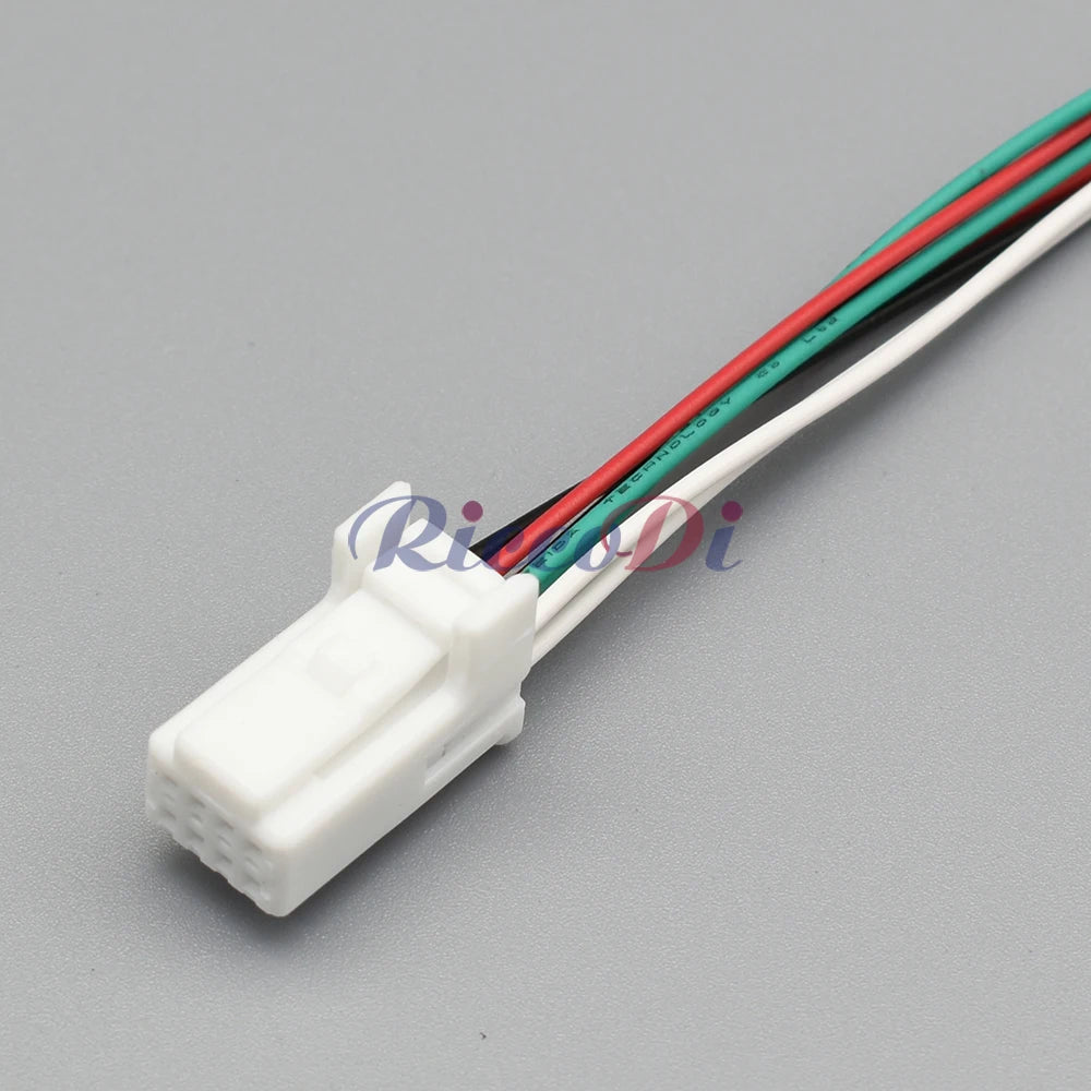 8-Pin Tyco AMP Auto Connector 0.7mm for Toyota 1376352-1 1565804-1 | Male Female Set + Wire Harness