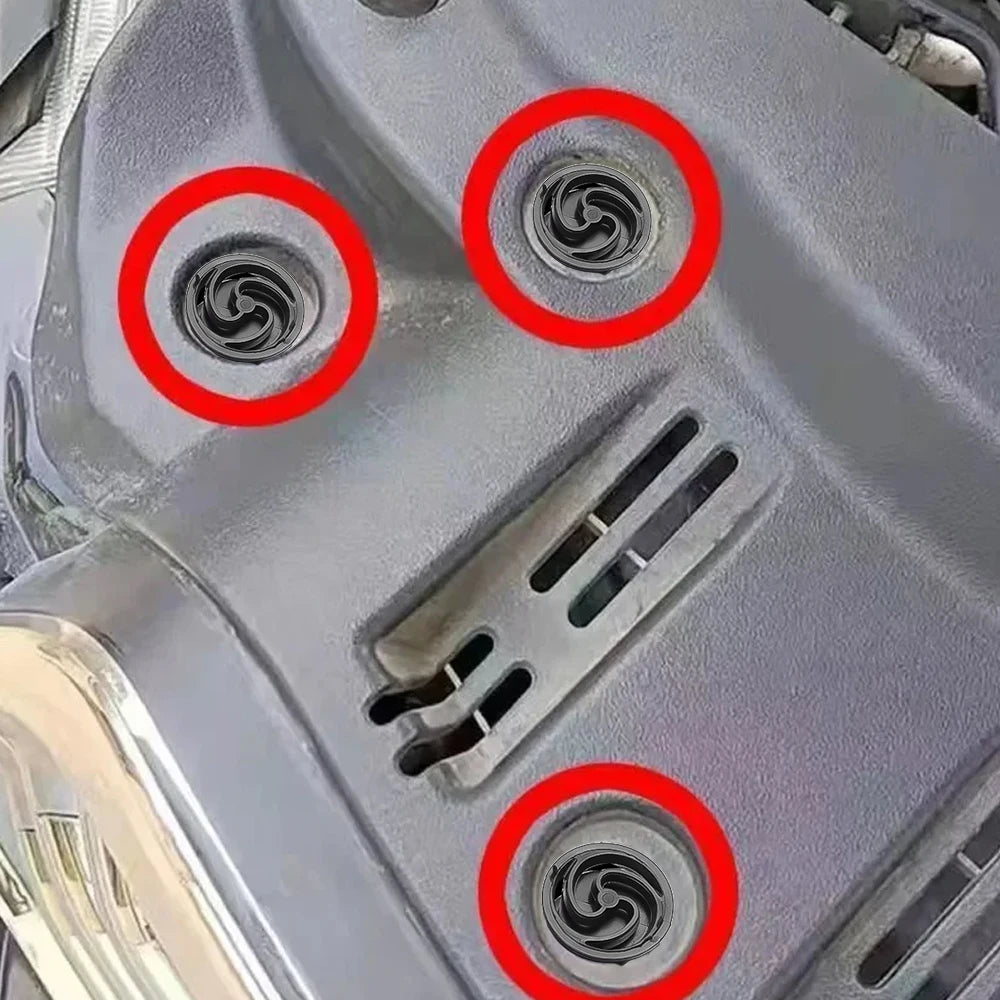 Interior Car Door Panel Buckle Card Clips Rivets OE#7L6868243 — for VW Golf Passat Touareg T5 Porsche 911 Audi A4