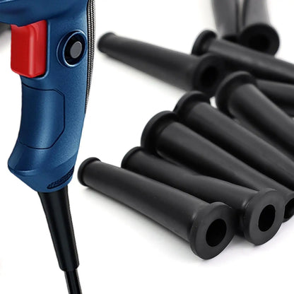Heavy Duty Black Rubber Wire Protection Cable Sleeve Boot Cover for Angle Grinder Wire Connect Protection Electric Drill Cable