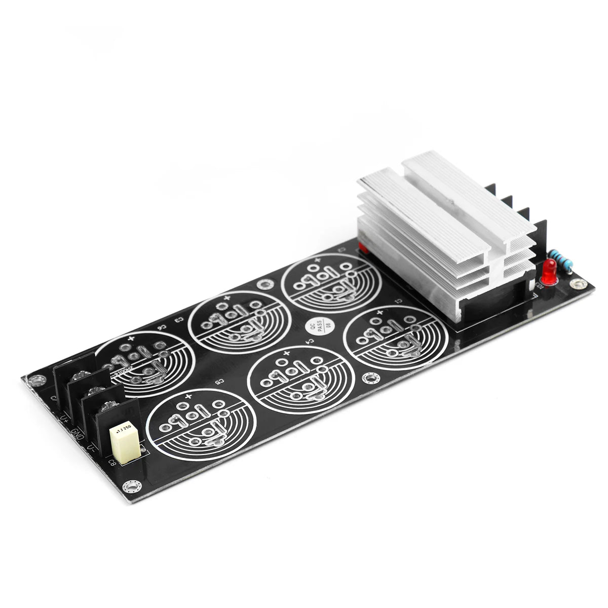 Schottky Rectifier Power Supply Board with 6 Capacitors 120A for DIY Speaker Amplifier