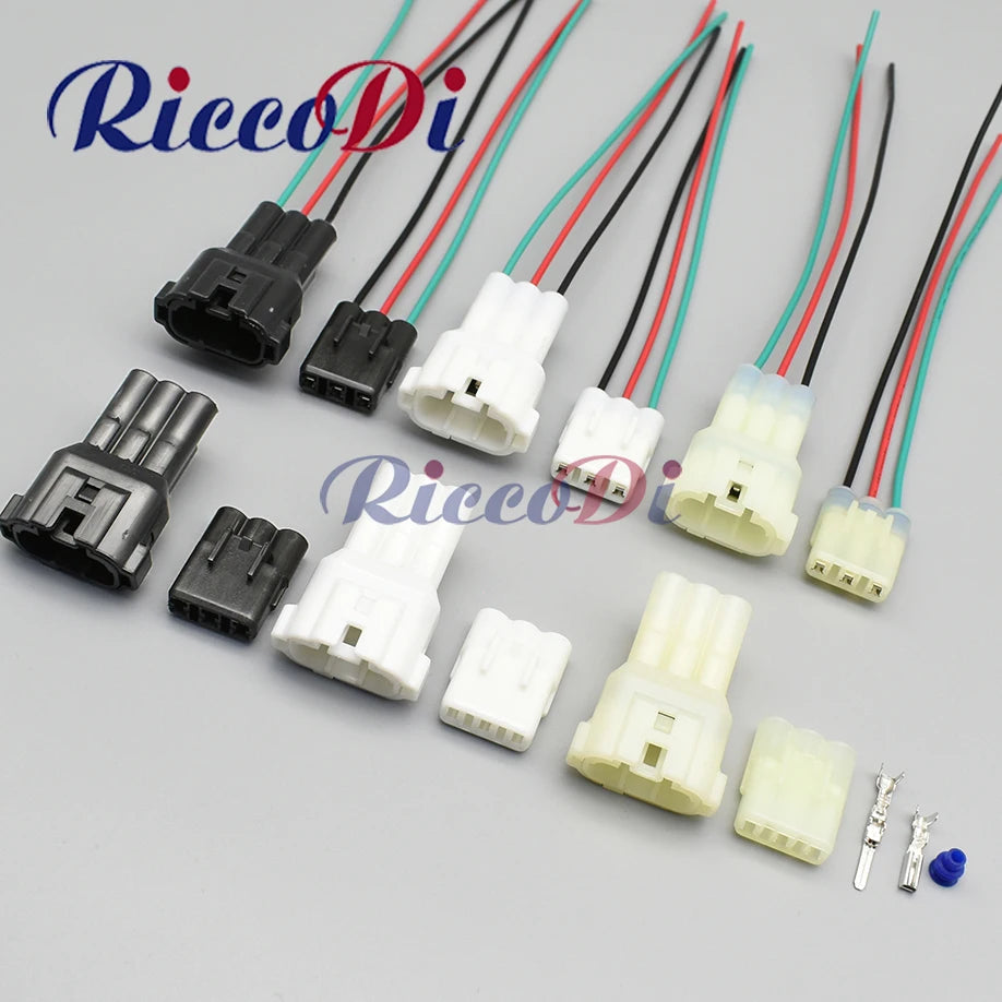 3 Pin 2.2mm EFI Pump Connector 6187-3801 6180-3451 DJ7035F-2.2 Waterproof Male Female